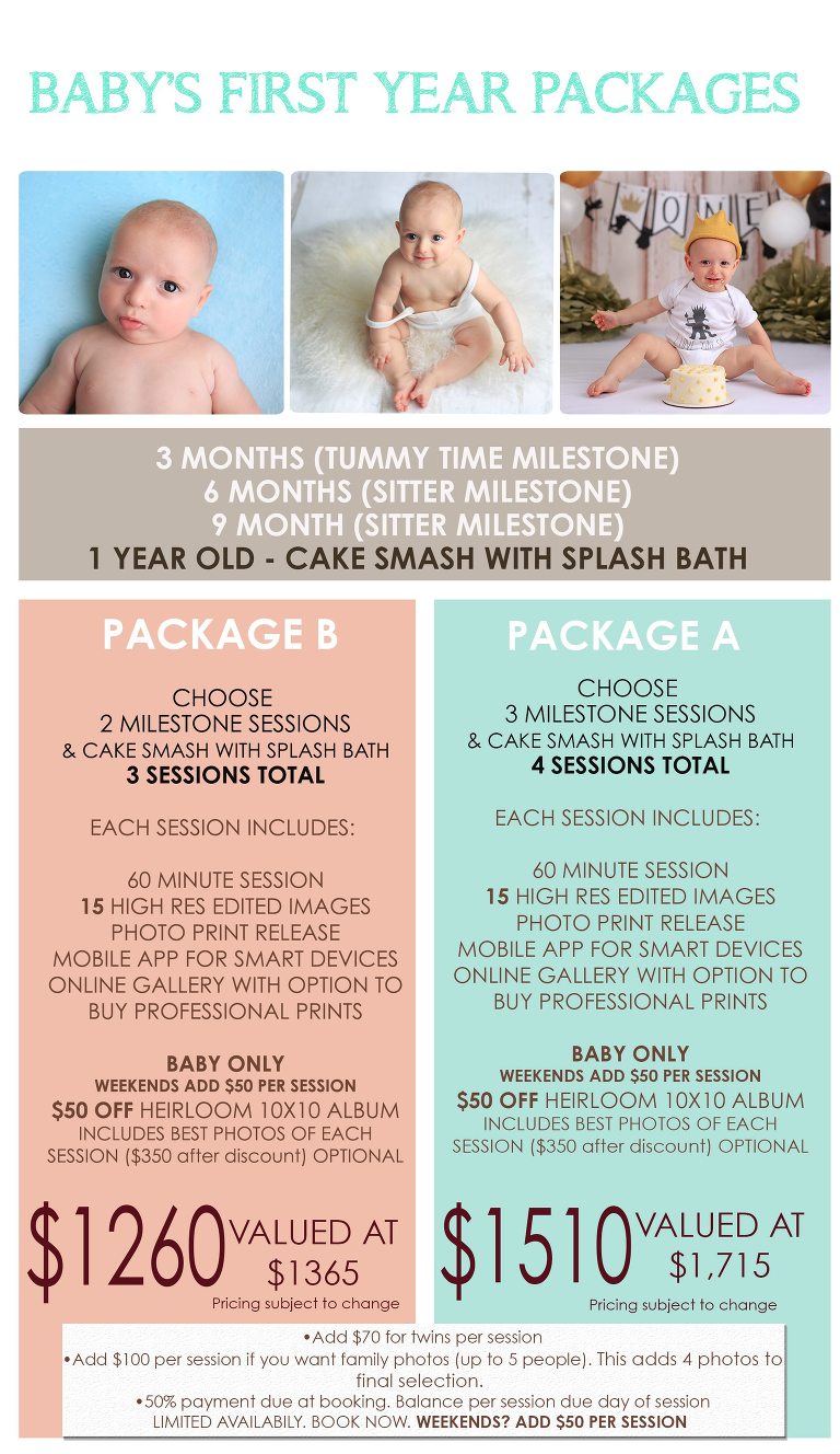 Baby's First Year Package
