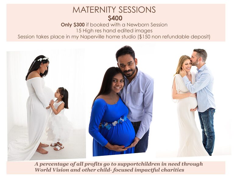 Maternity Photos Studio in Naperville