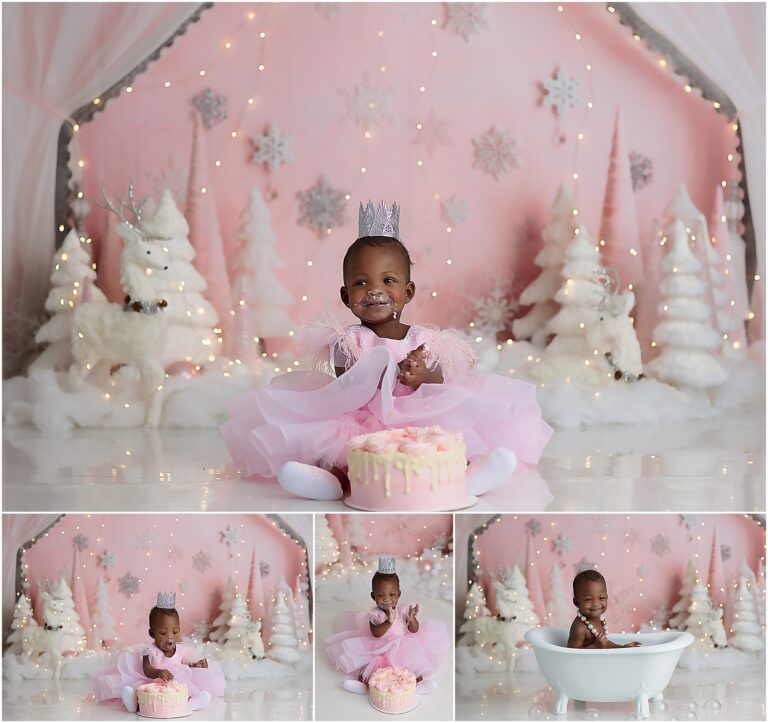 First Birthday Baby Photographer Cake Smash Naperville Chicago Illinois