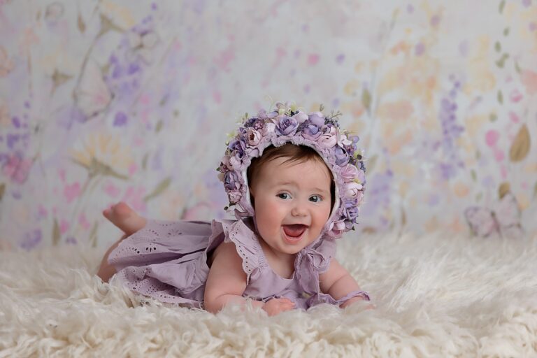 Baby Sitter Milestone Photography Session | Naperville photo Studio