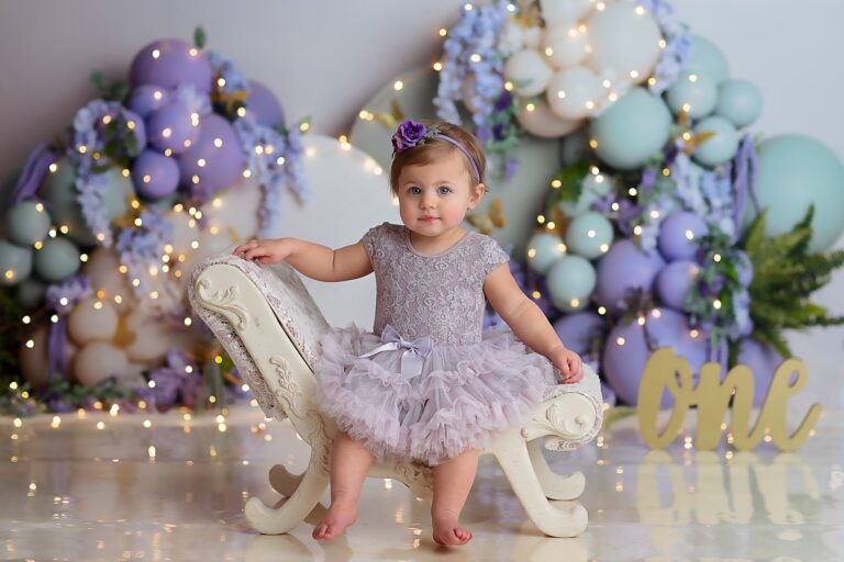 Cake Smash Baby Photographer Naperville Chicago Illinois