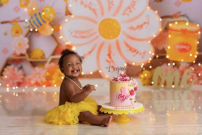 Cake Smash Baby Photographer Naperville Chicago Illinois