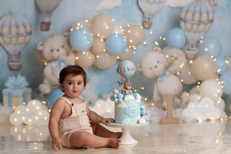 Cake Smash Baby Photographer Naperville Chicago Illinois