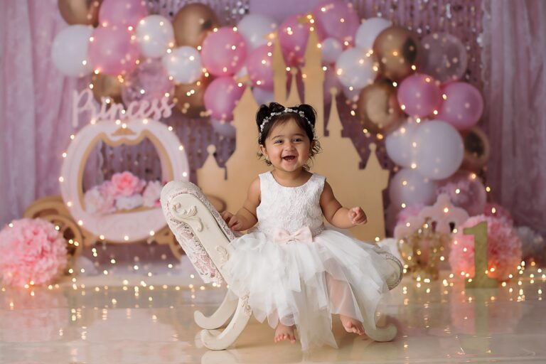 Cake Smash Baby Photographer Naperville Chicago Illinois