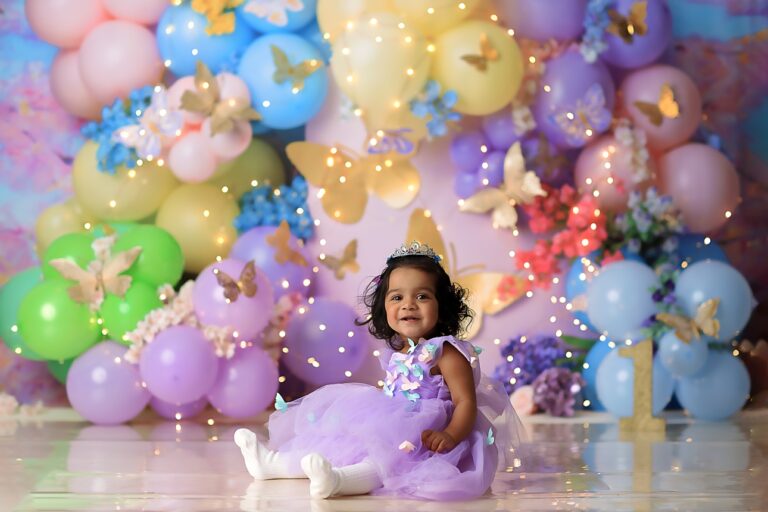Cake Smash Baby Photographer Naperville Chicago Illinois