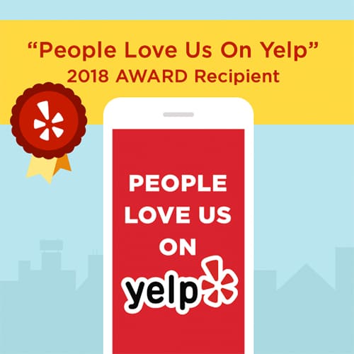Yelp Award Best Naperville Photographer 2018