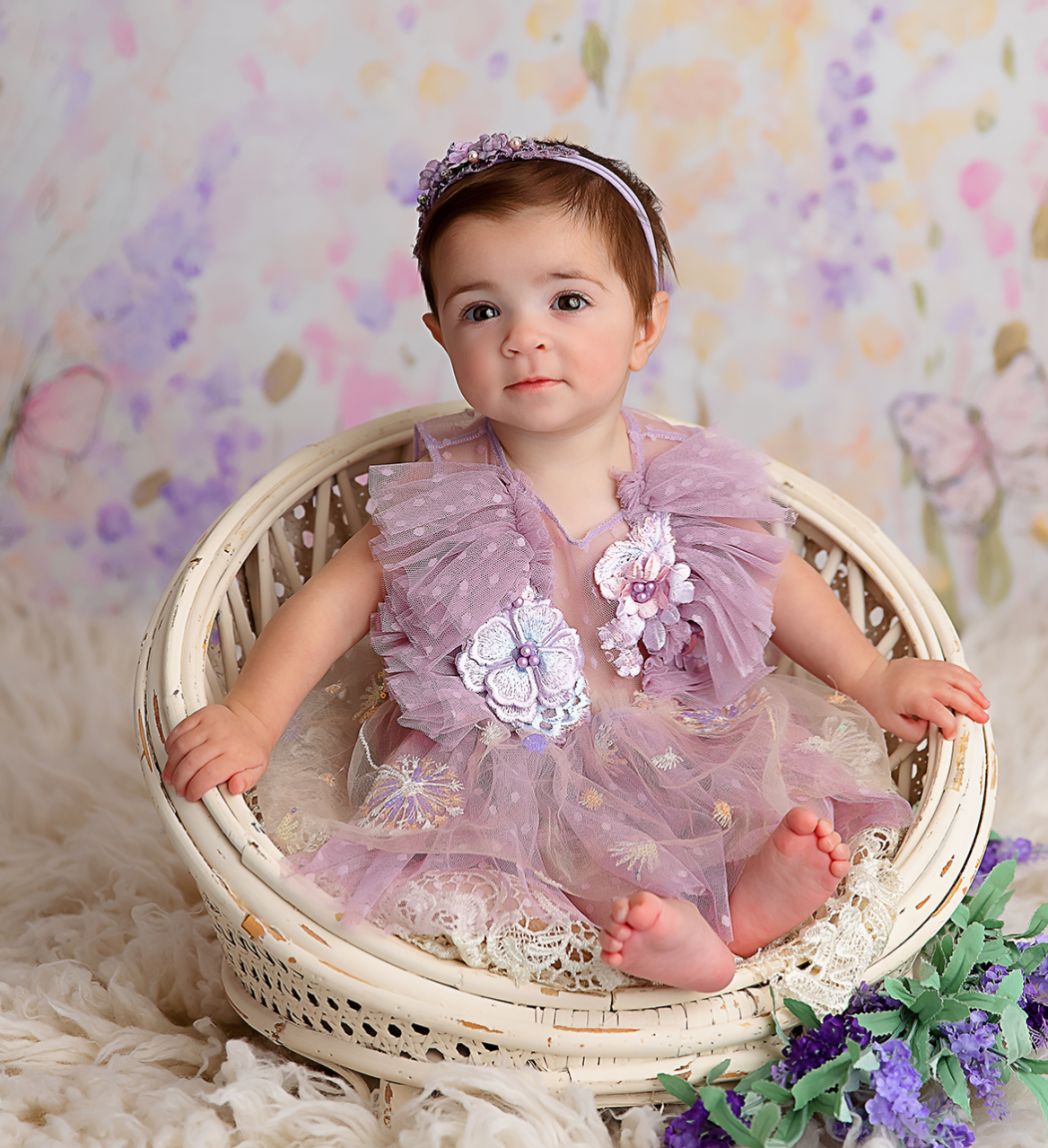 Baby Photographer Naperville Chicago Illinois 8 month old baby milestone
